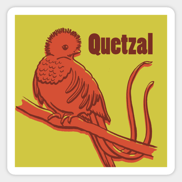 Quetzal Sticker by dulemba